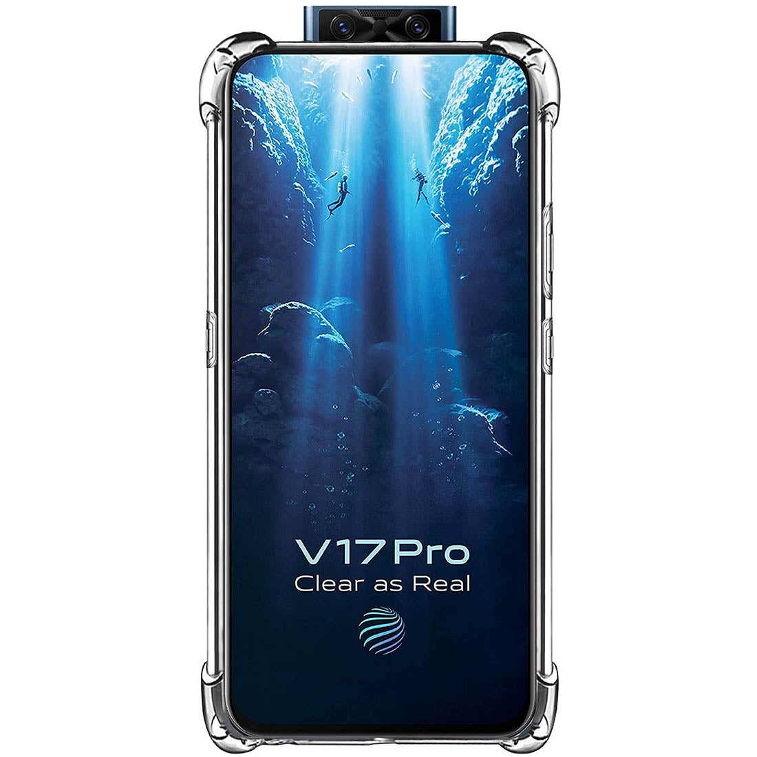 Hybrid Clear Case for Vivo V17 Pro