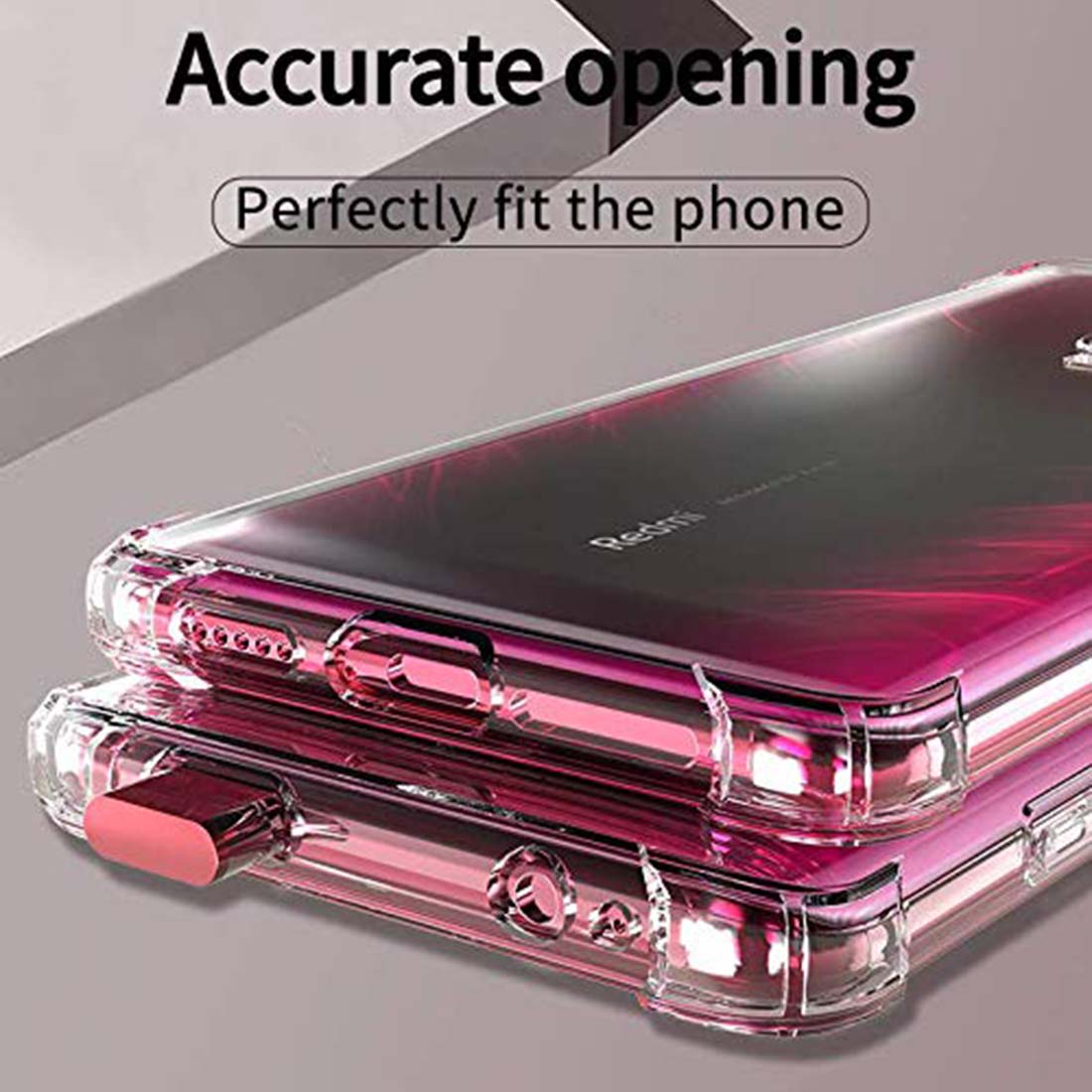 Hybrid Clear Case for Mi Redmi K20