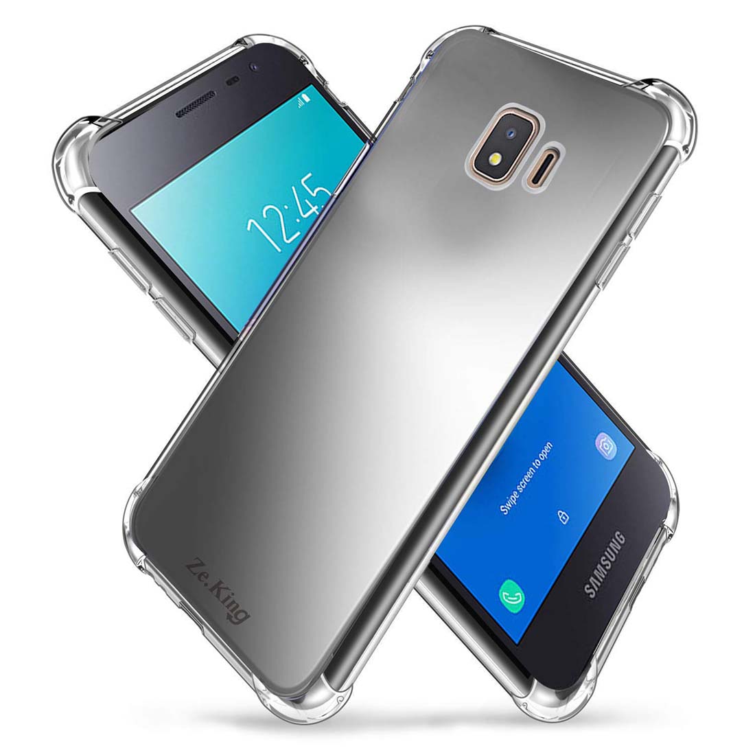 Hybrid Clear Case for Samsung Galaxy J2 Core