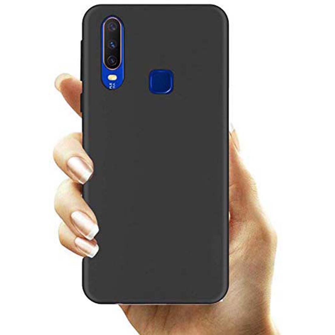 Matte Finish TPU Back Cover for Vivo Y15