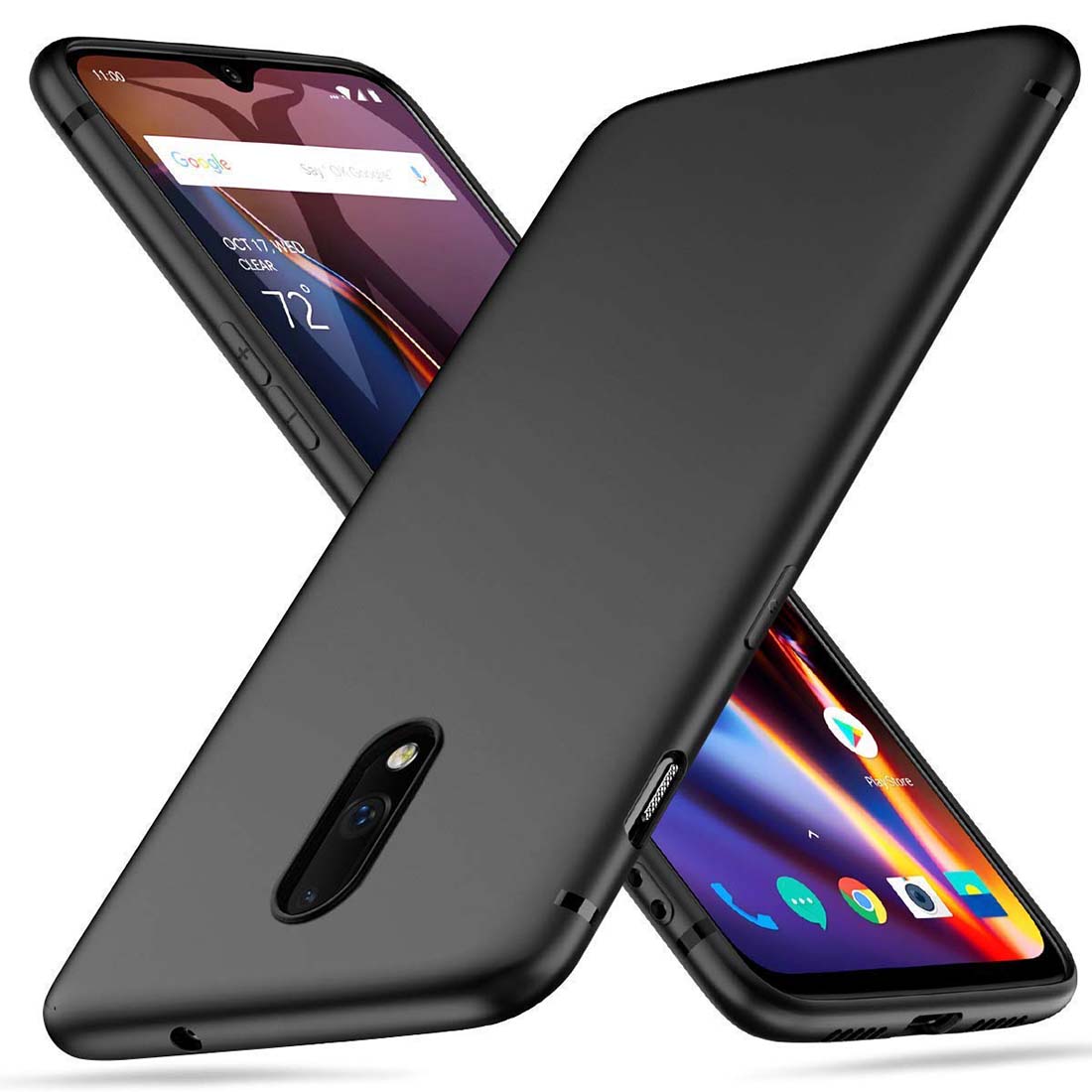 Matte Finish TPU Back Cover for OnePlus 7