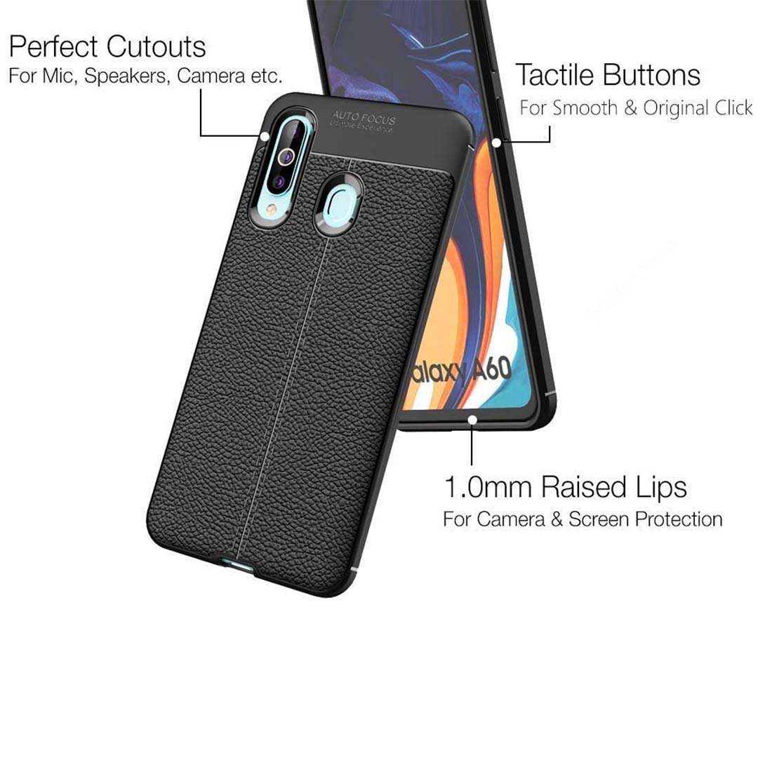 AutoFocus Back Cover for Samsung Galaxy M40