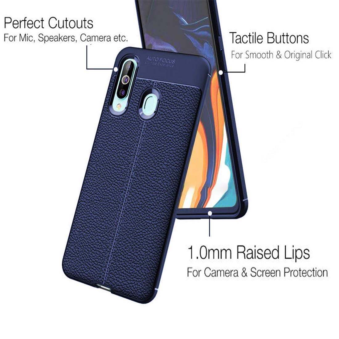 AutoFocus Back Cover for Samsung Galaxy M40