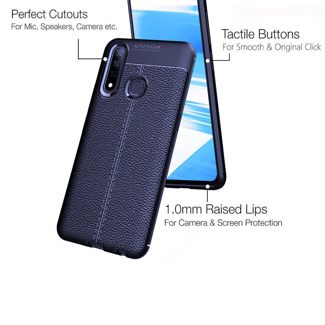 AutoFocus Back Cover for Vivo Z1 Pro