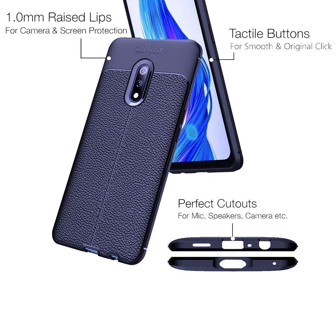 AutoFocus Back Cover for Realme X