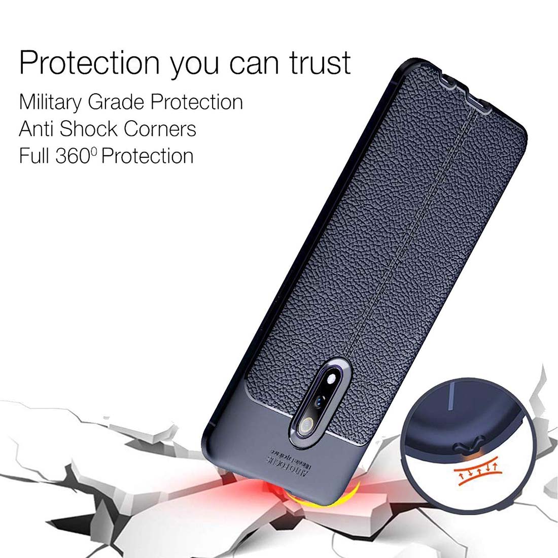 AutoFocus Back Cover for Realme X