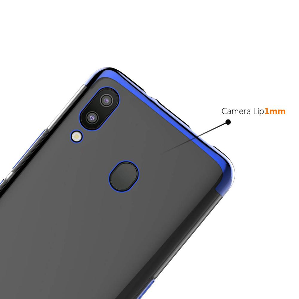 Electroplating TPU Cover for Samsung Galaxy M20