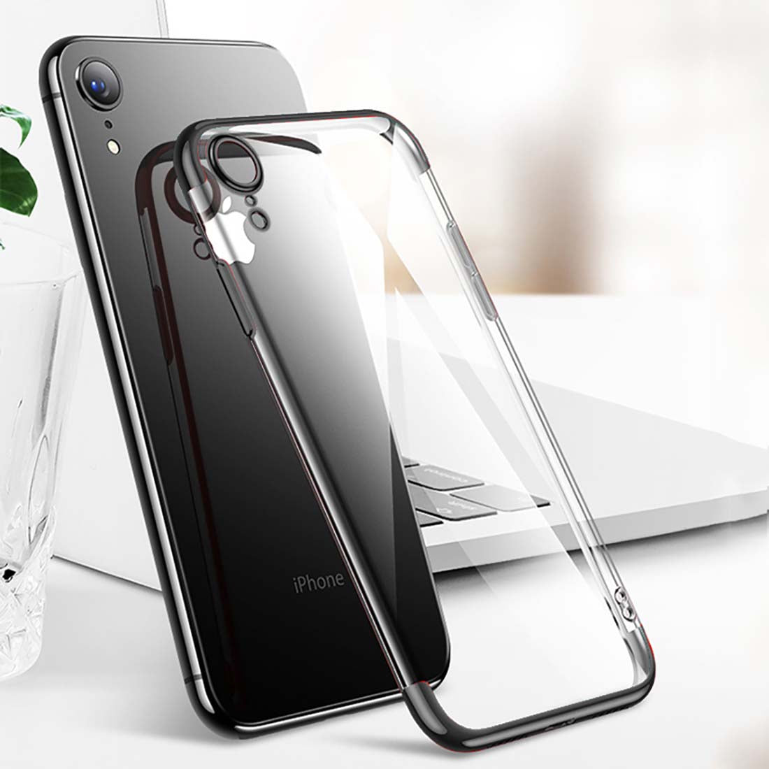 Electroplating TPU Cover for Apple iPhone XR