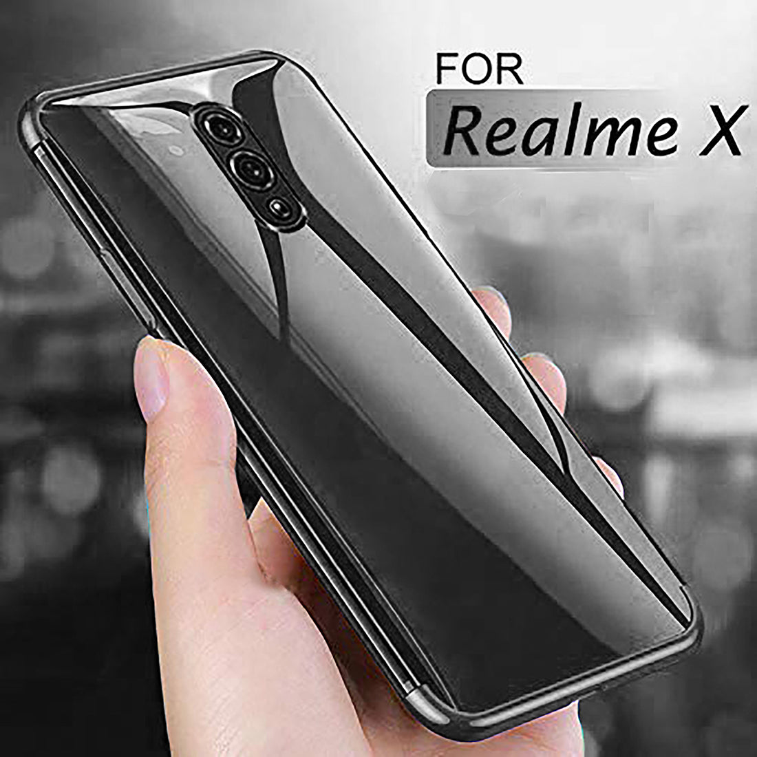 Electroplating TPU Cover for Realme X