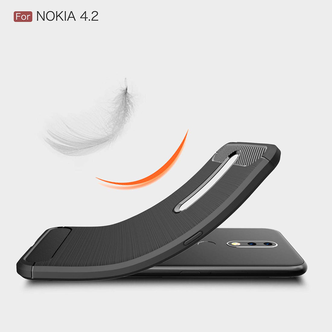 Carbon Fiber Case for Nokia 4.2