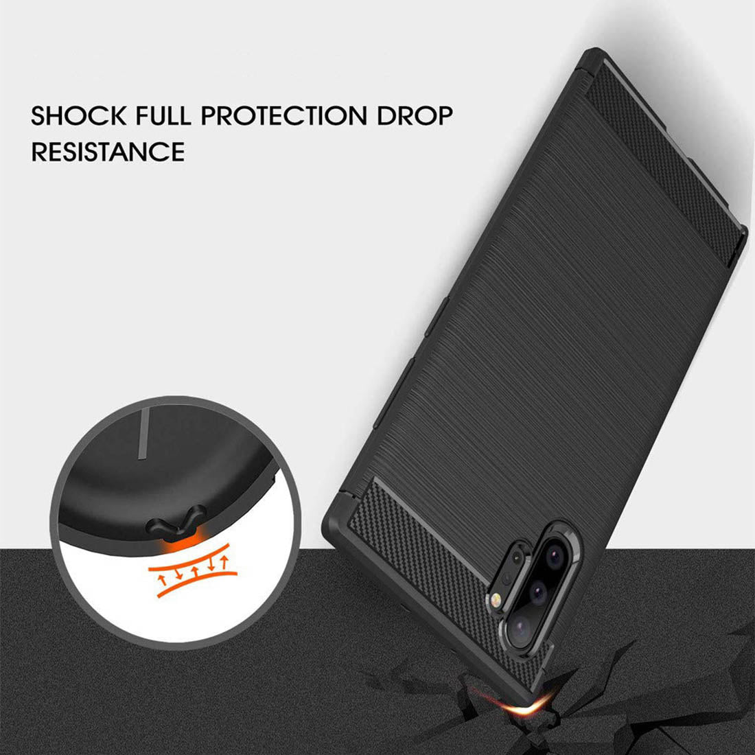 Carbon Fiber Case for Samsung Galaxy Note 10 Plus