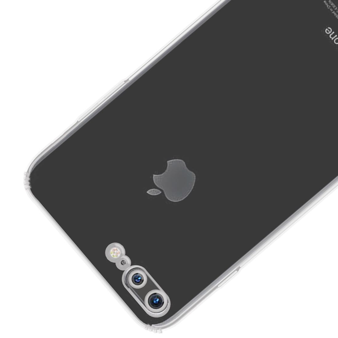 Anti Dust Plug Back Case Cover for Apple iPhone 8 Plus