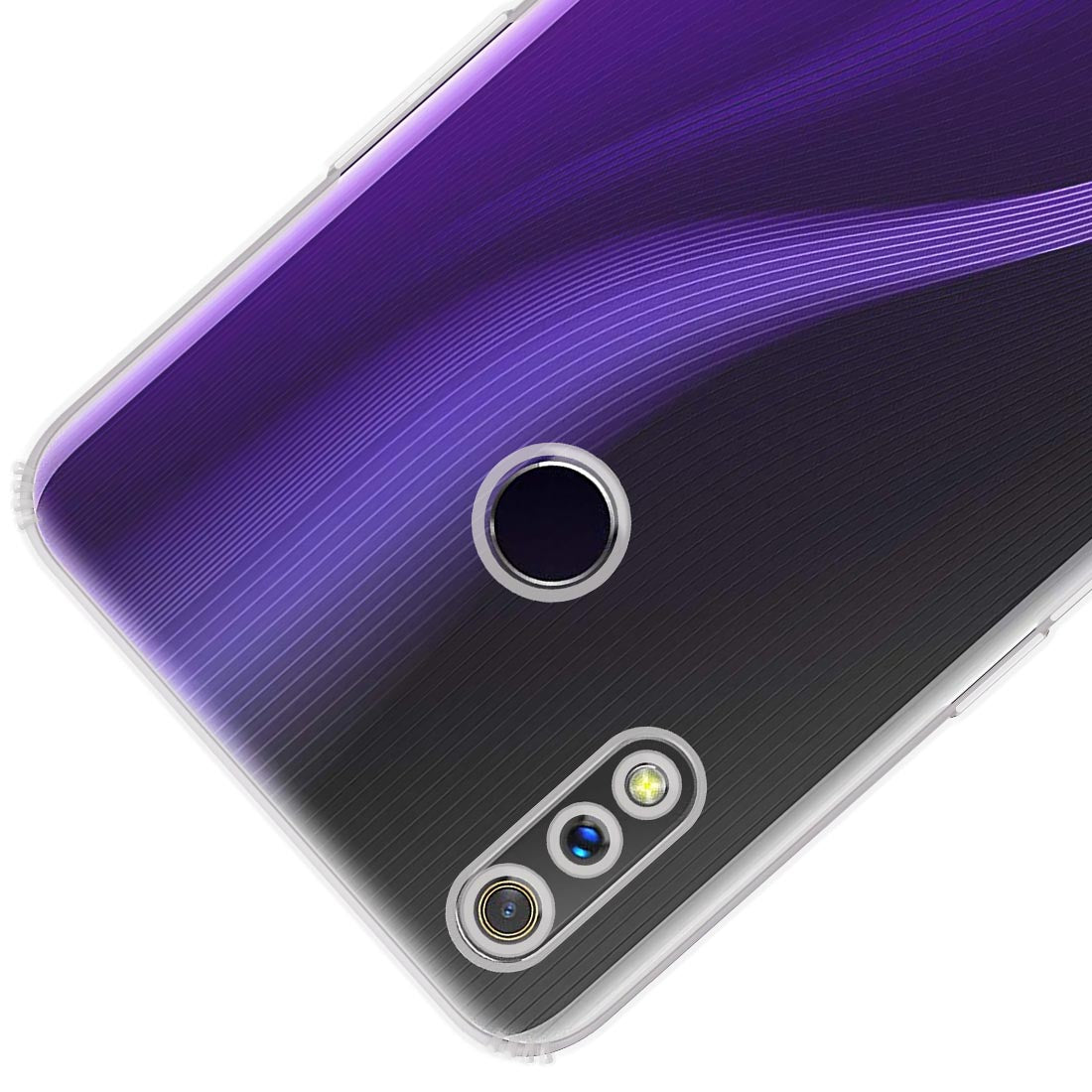 Anti Dust Plug Back Case Cover for Realme 3 Pro