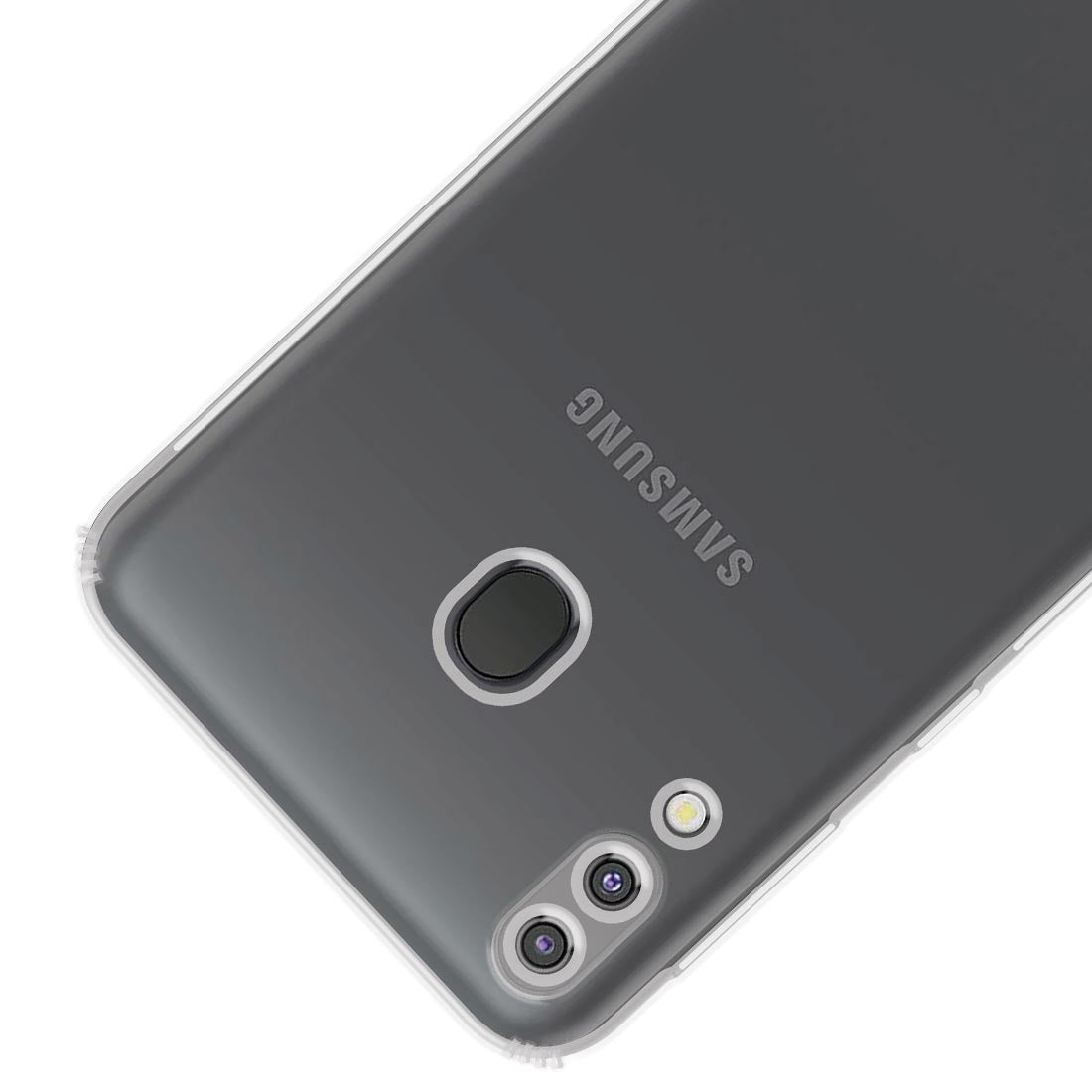 Anti Dust Plug Back Case Cover for Samsung Galaxy M20