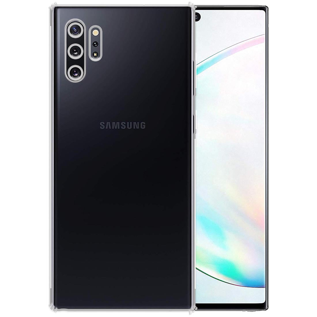 Anti Dust Plug Back Case Cover for Samsung Galaxy Note 10 Plus