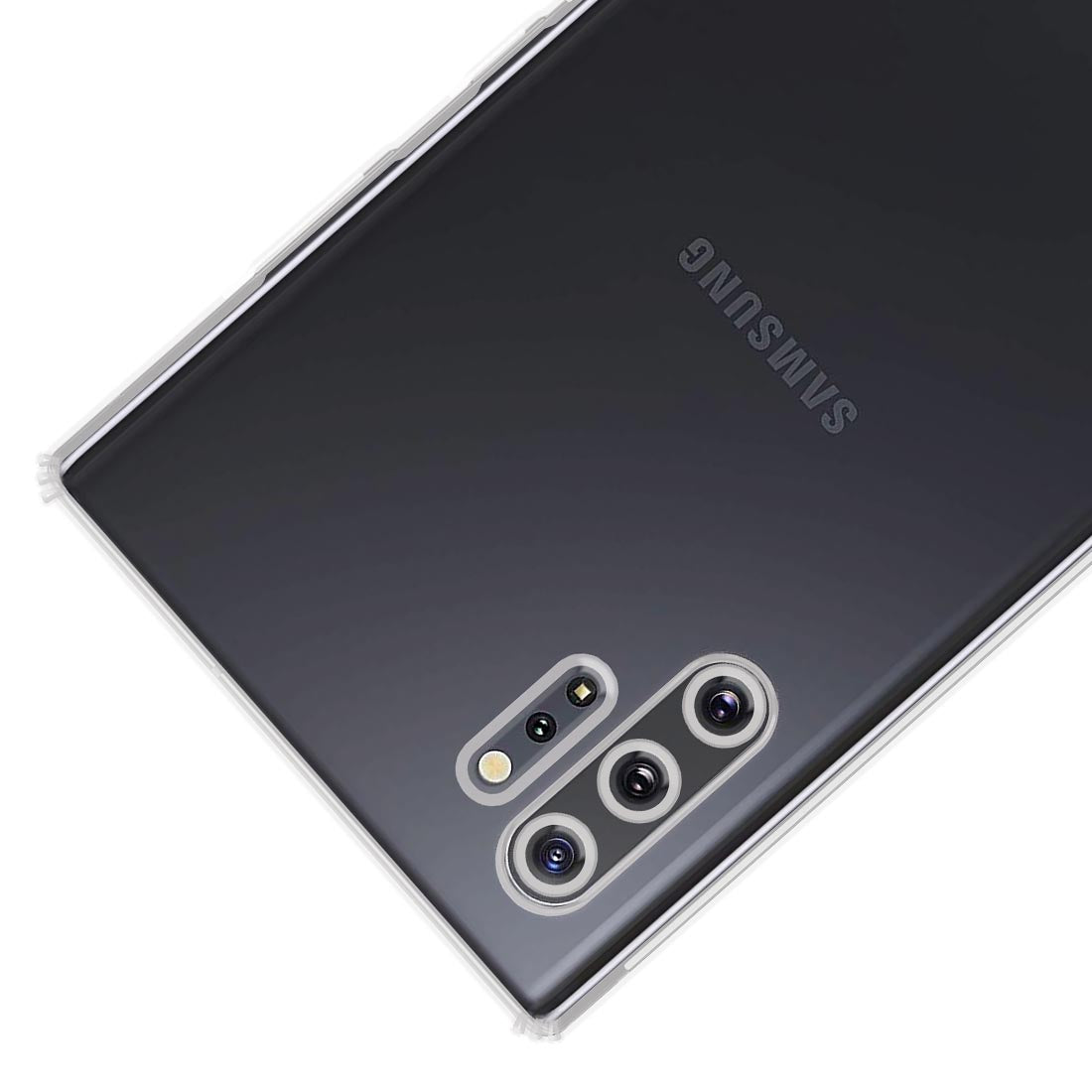 Anti Dust Plug Back Case Cover for Samsung Galaxy Note 10 Plus