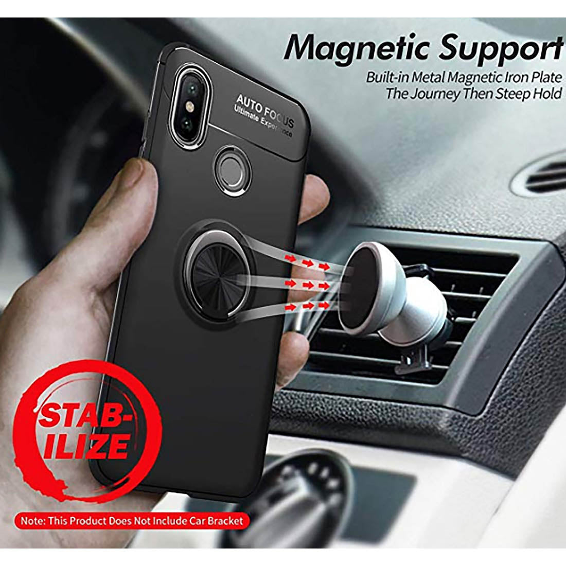 Ring AutoFocus Cover for Mi Redmi Note 6 Pro