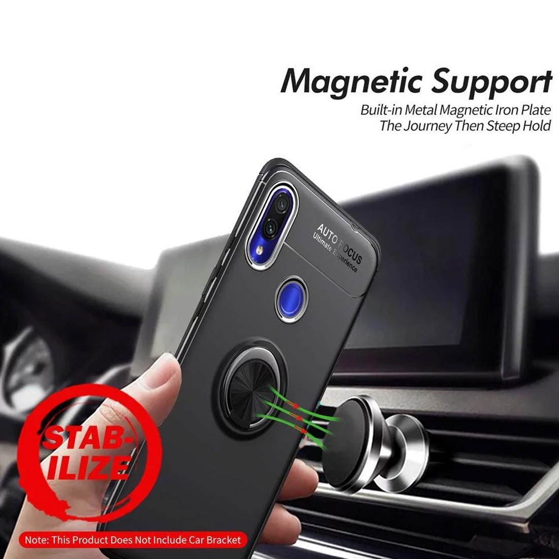 Ring AutoFocus Cover for Mi Redmi Note 7 Pro