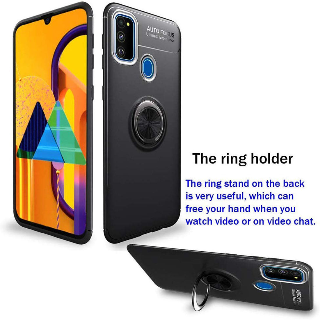Ring AutoFocus Cover for Samsung Galaxy M30s