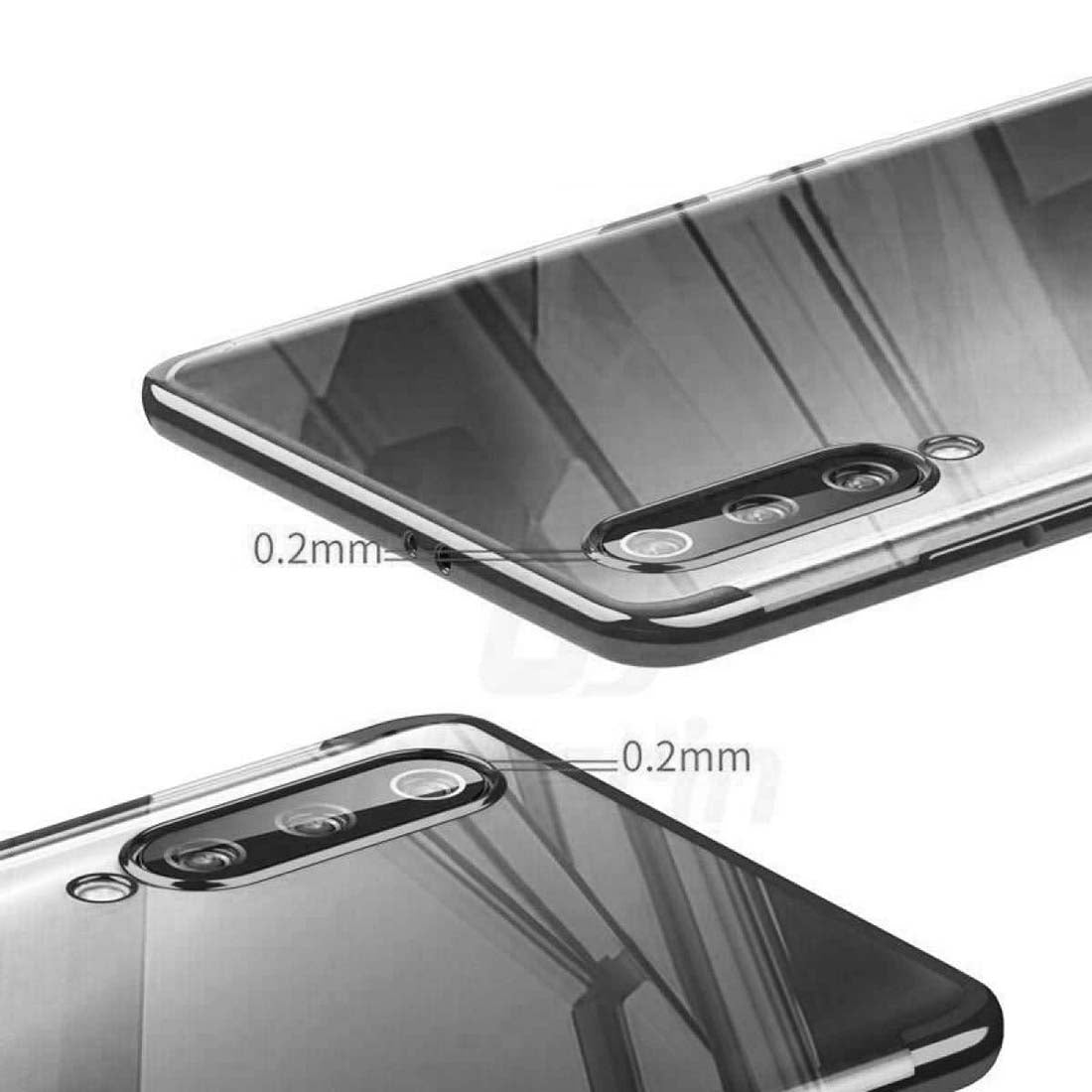 Electroplating TPU Cover for Mi Mi A3