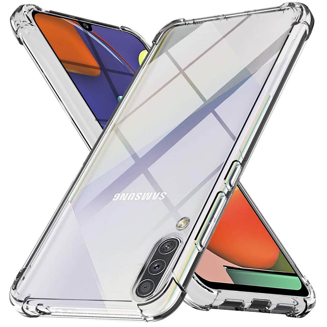 Hybrid Clear Case for Samsung Galaxy A30s
