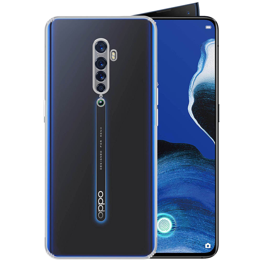 Anti Dust Plug Back Case Cover for Oppo Reno 2