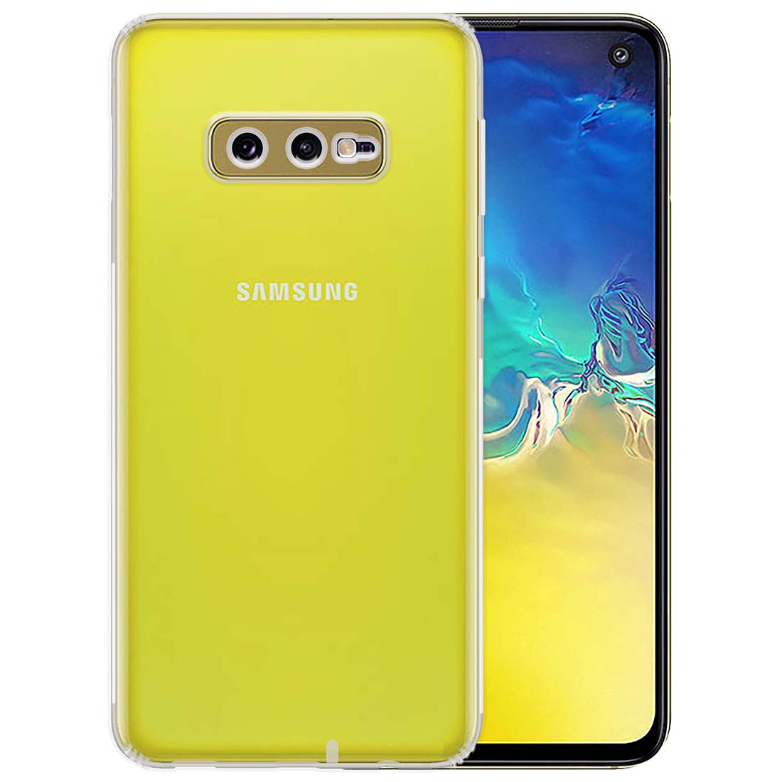 Anti Dust Plug Back Case Cover for Samsung Galaxy S10 Lite