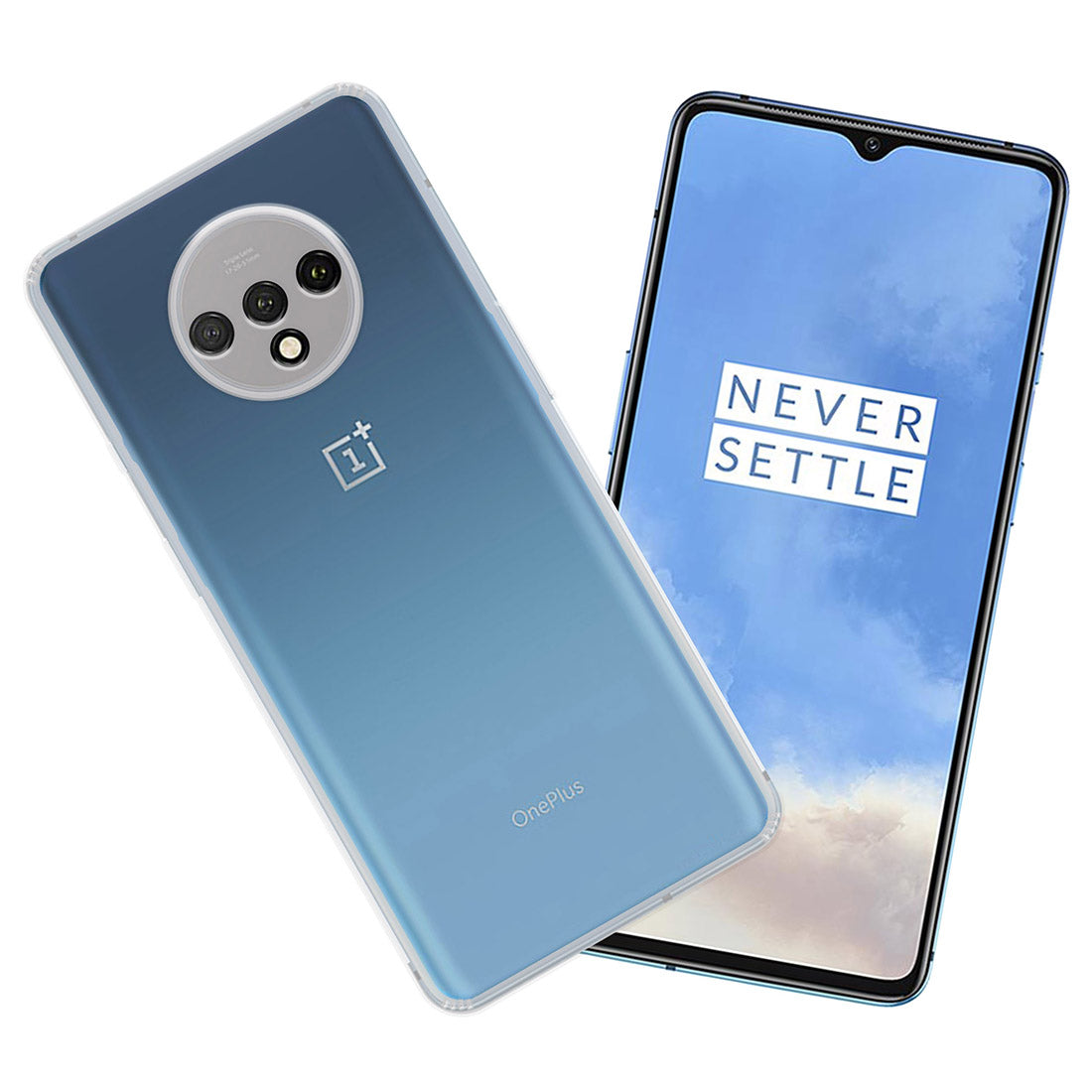 Anti Dust Plug Back Case Cover for OnePlus 7T