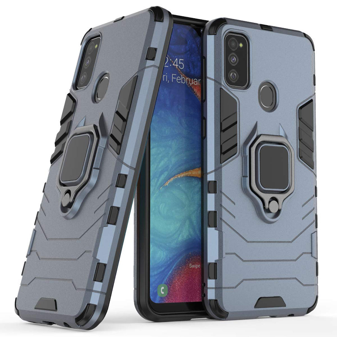 Hybrid Rugged Armor Kickstand Case for Samsung Galaxy M30s
