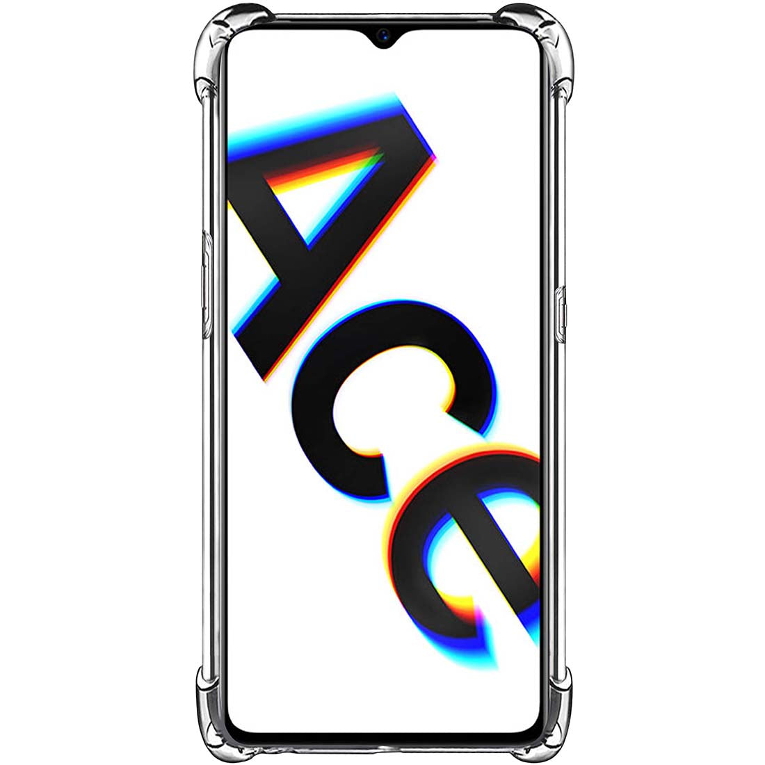Hybrid Clear Case for Oppo Reno Ace