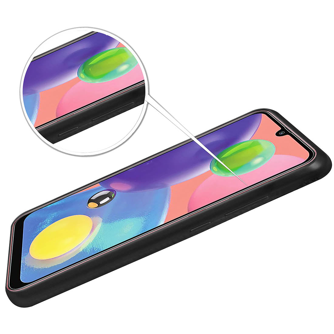 Comfort Grip Back Case Cover for Samsung Galaxy A70s