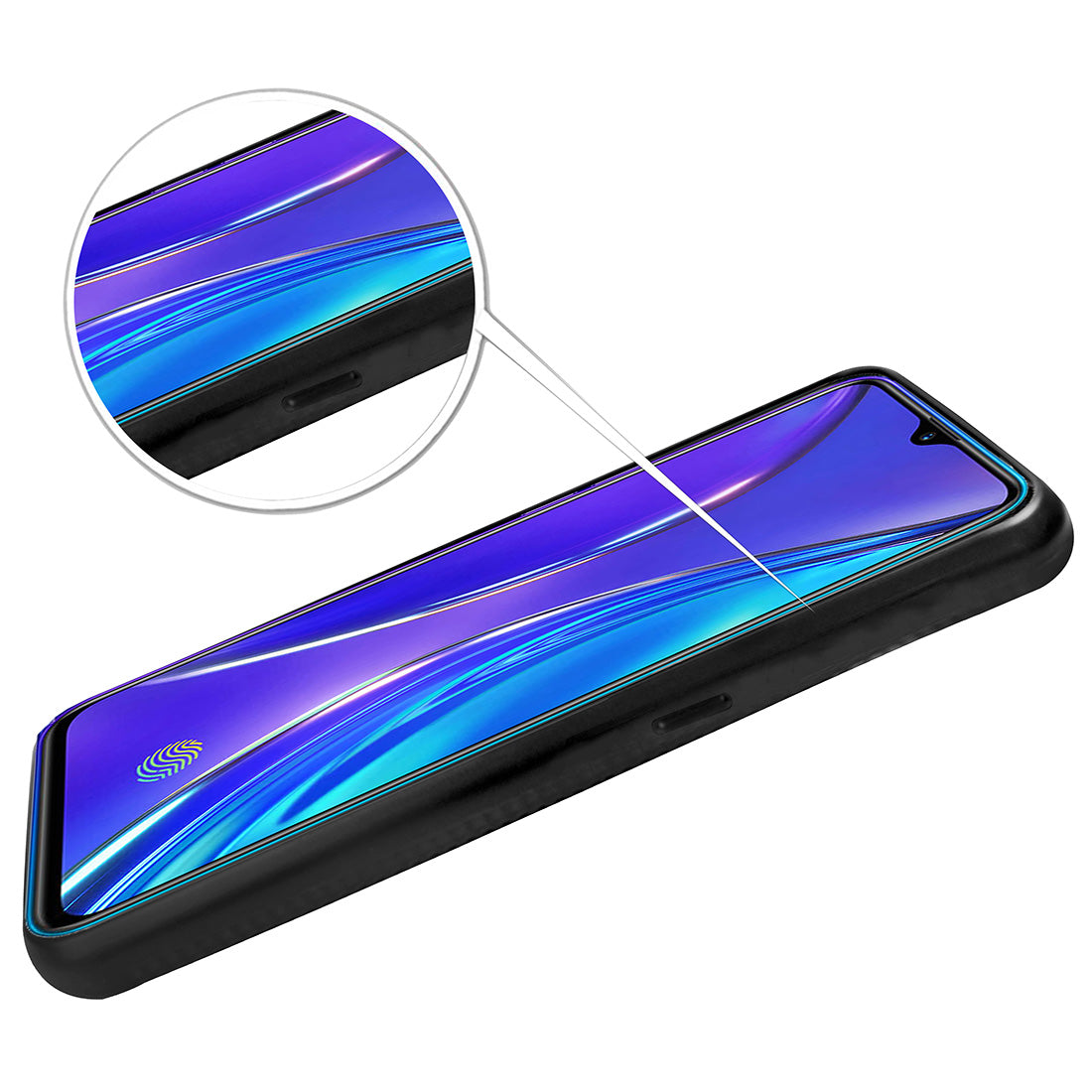 Comfort Grip Back Case Cover for Realme X2