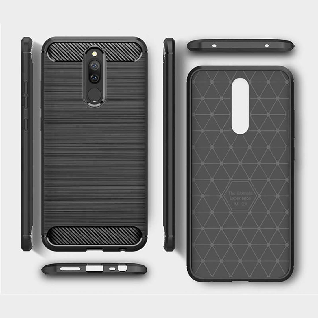 Carbon Fiber Case for Mi Redmi 8