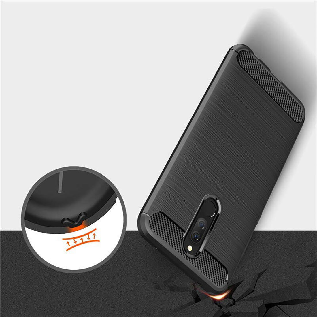 Carbon Fiber Case for Mi Redmi 8