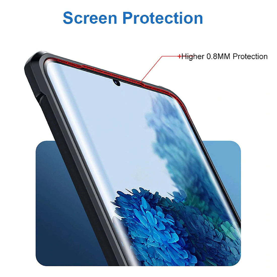 Shockproof Hybrid Cover for Samsung Galaxy A31 4G
