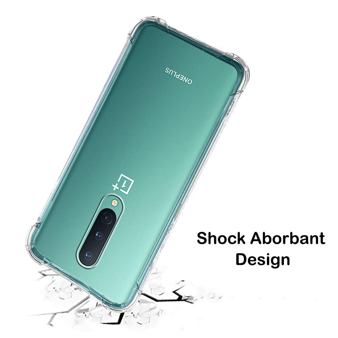 Hybrid Clear Case for OnePlus 8
