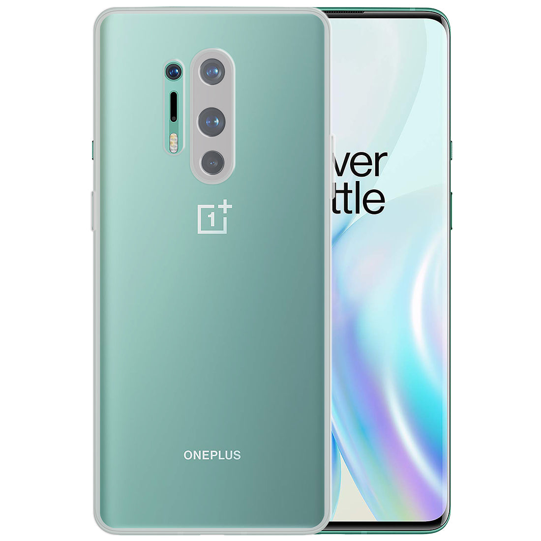 Anti Dust Plug Back Case Cover for OnePlus 8 Pro