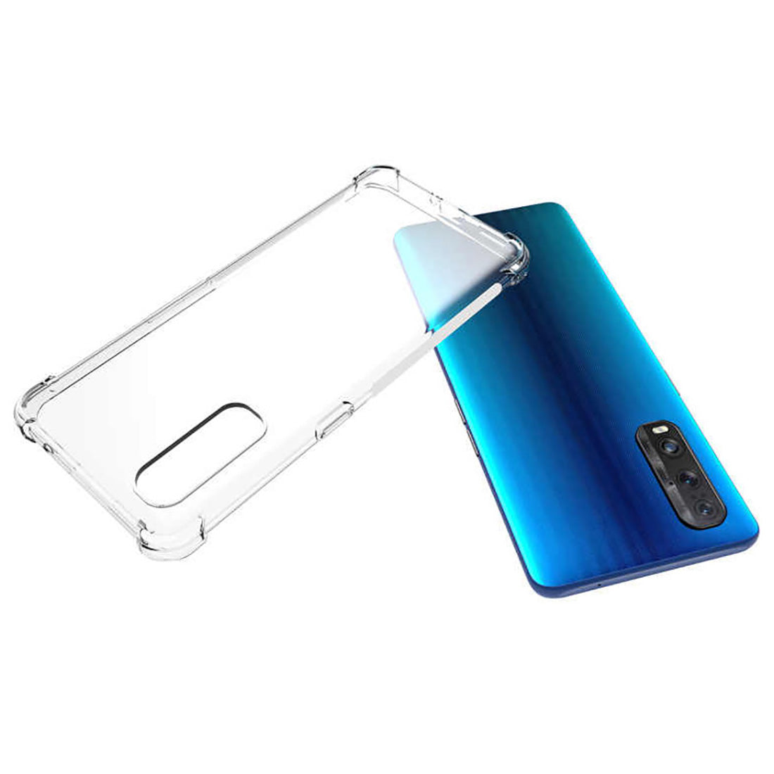 Hybrid Clear Case for Oppo Find X2