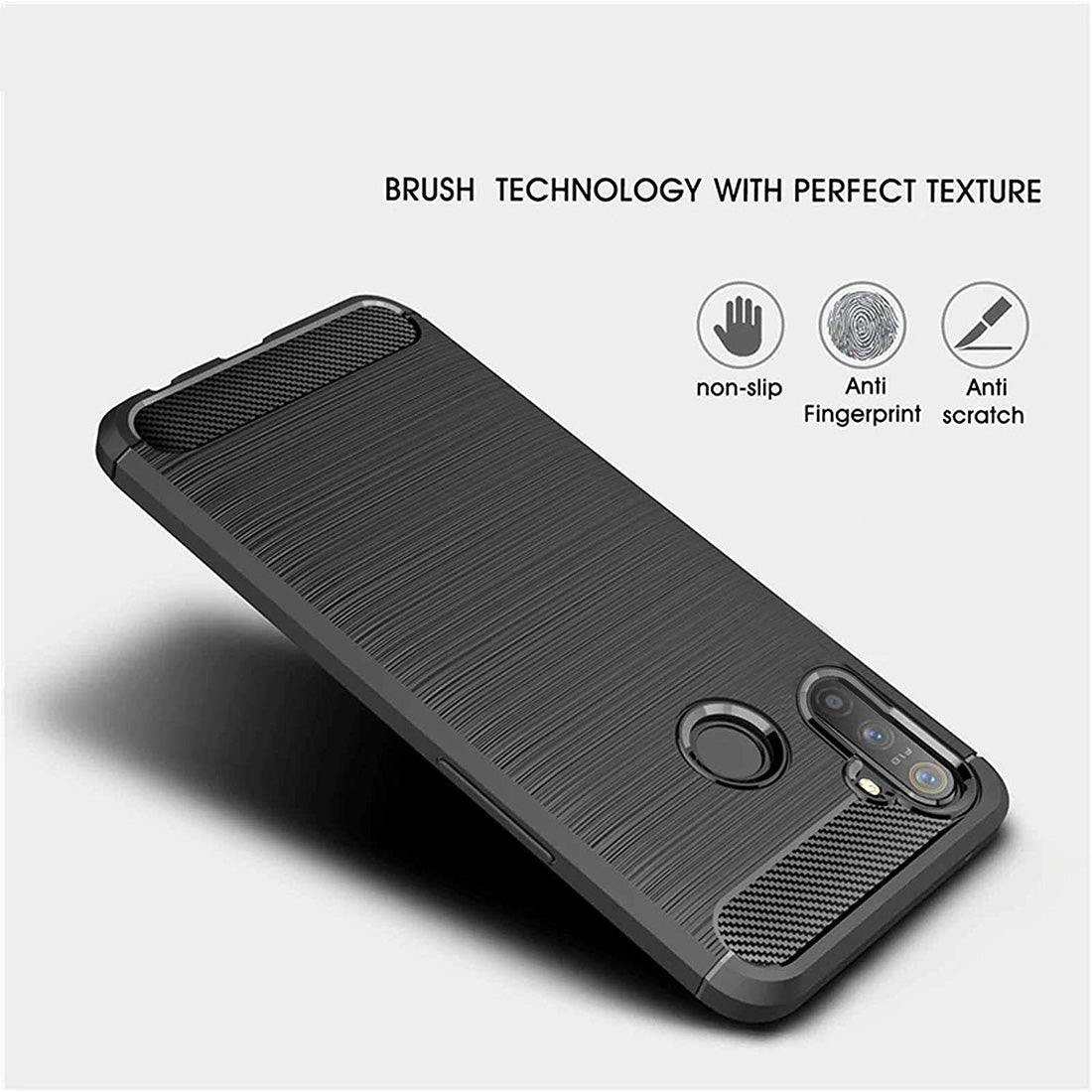 Carbon Fiber Case for Realme Narzo 10A