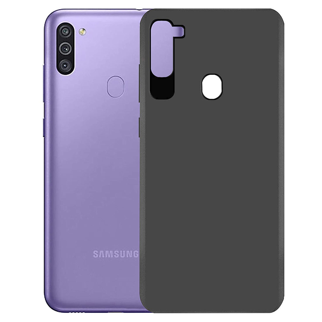 Matte Finish TPU Back Cover for Samsung Galaxy A11 4G / M11 4G