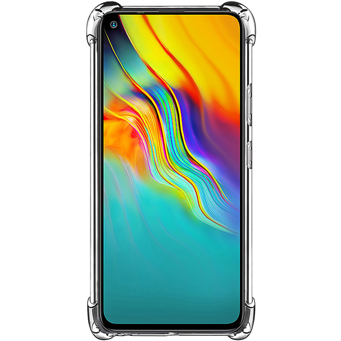 Hybrid Clear Case for Infinix Hot 9