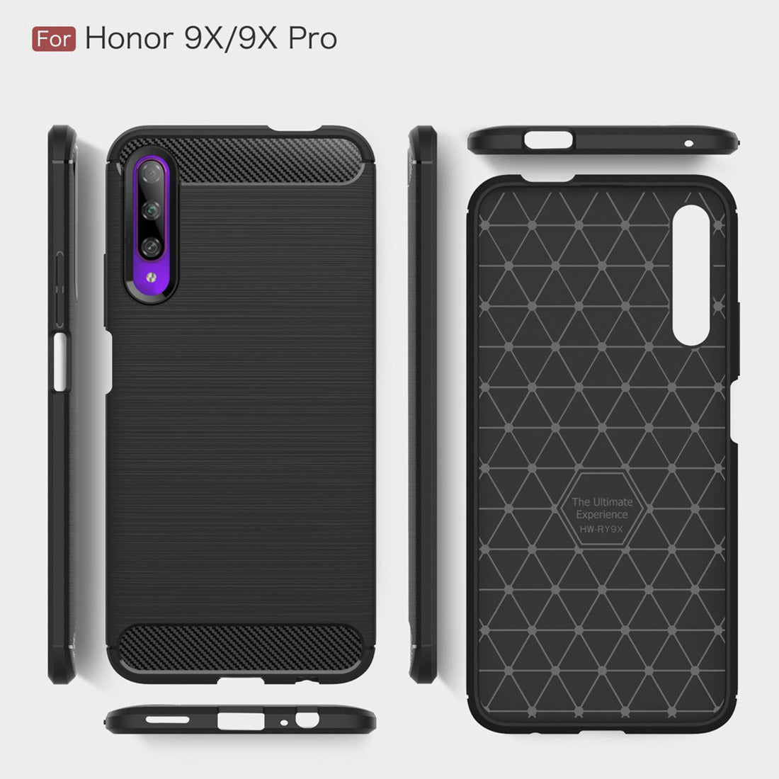 Carbon Fiber Case for Honor 9X Pro