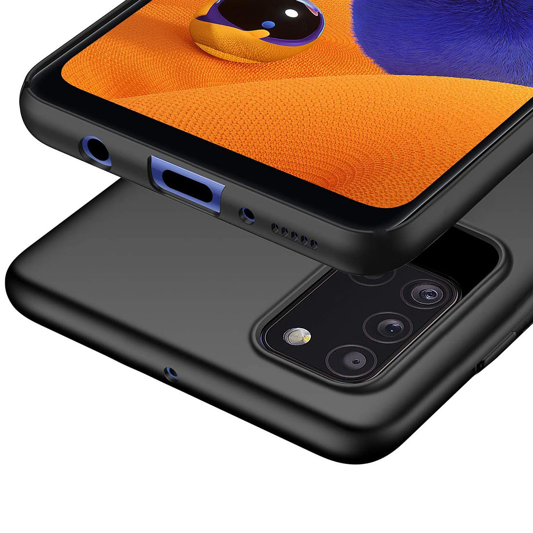 Matte Finish TPU Back Cover for Samsung Galaxy A31 4G