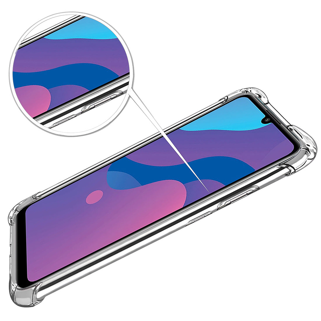Hybrid Clear Case for Honor 9A