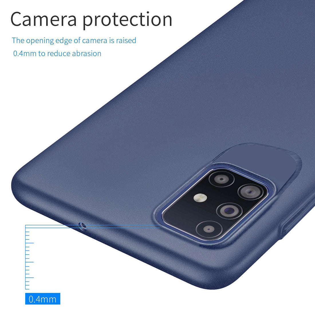 Matte Finish TPU Back Cover for Samsung Galaxy M31s