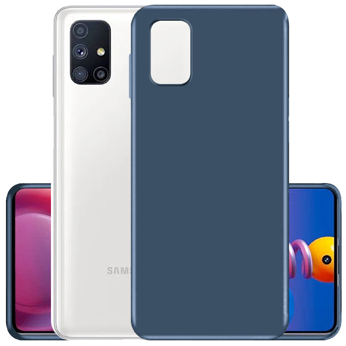 Matte Finish TPU Back Cover for Samsung Galaxy M51 4G