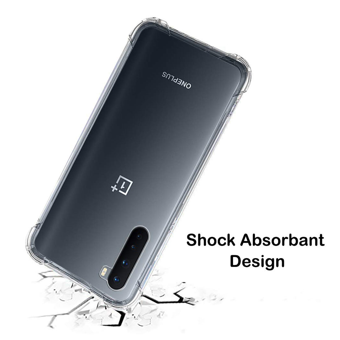 Hybrid Clear Case for OnePlus Nord