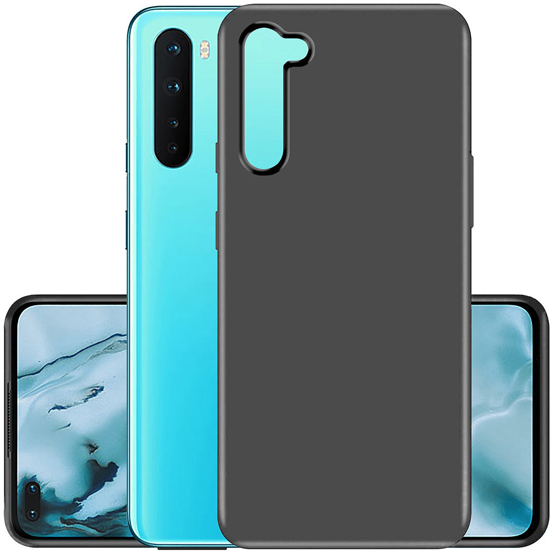 Matte Finish TPU Back Cover for OnePlus Nord
