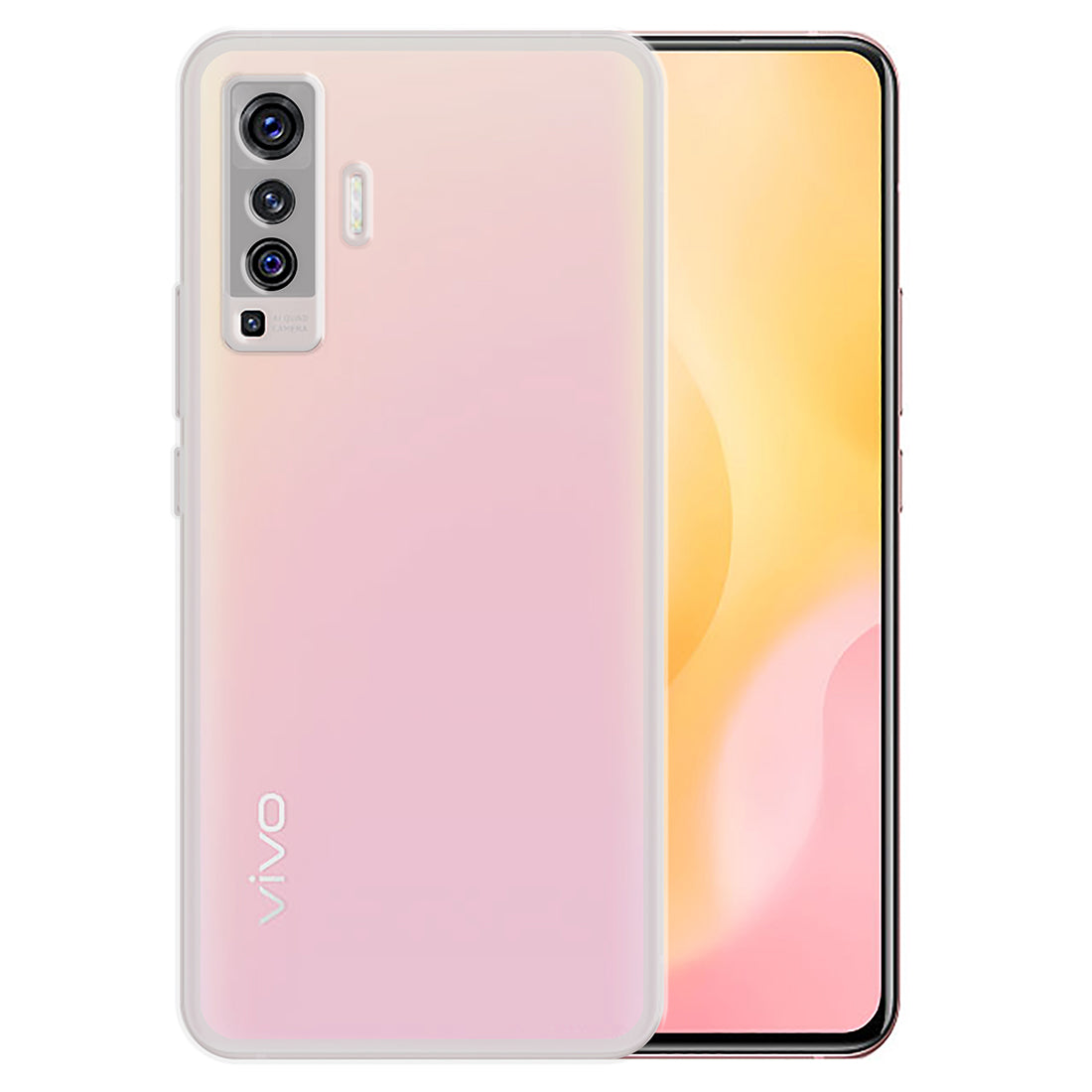 Anti Dust Plug Back Case Cover for Vivo X50