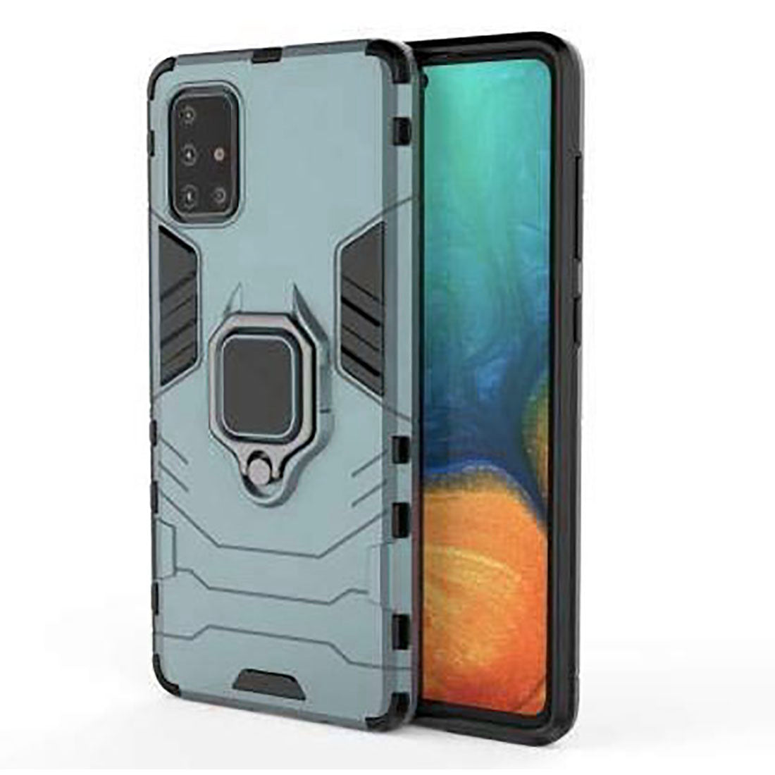 Hybrid Rugged Armor Kickstand Case for Samsung Galaxy A21s